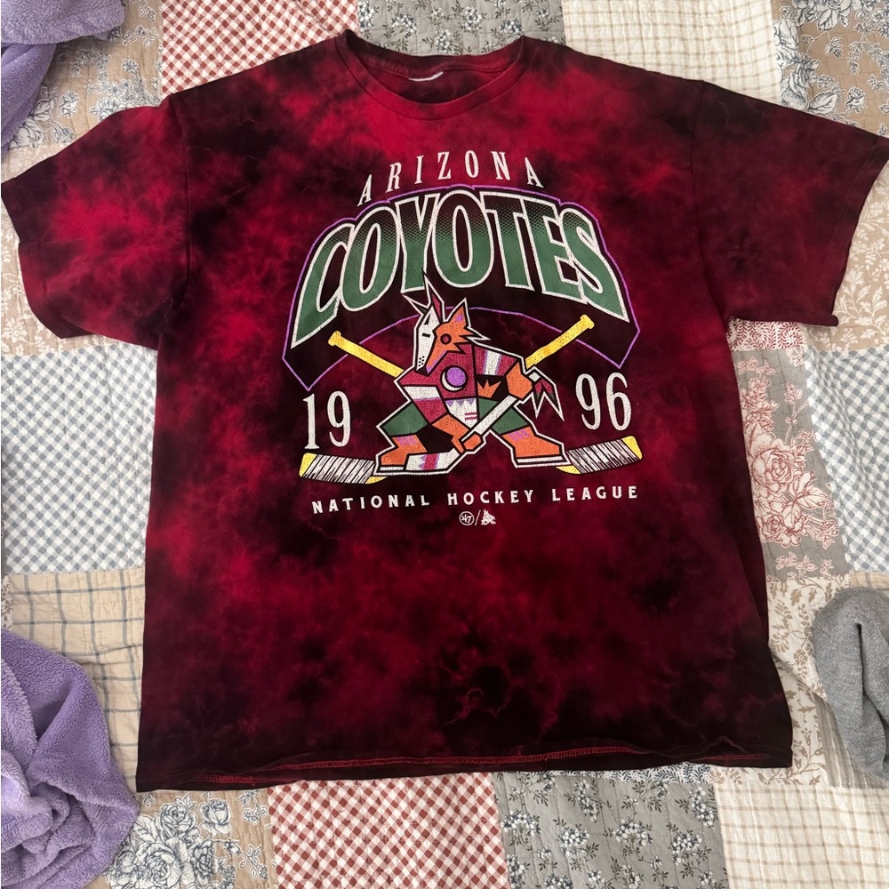 Arizona Coyotes 1996 NHL Tie-Dye T-Shirt